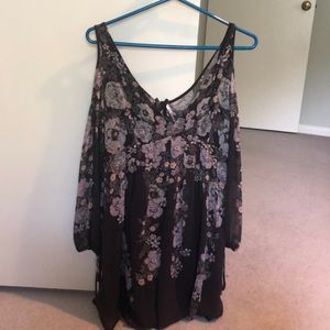 Long sleeve free people dress